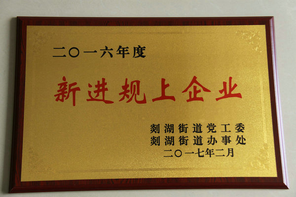 2016新進規上企業